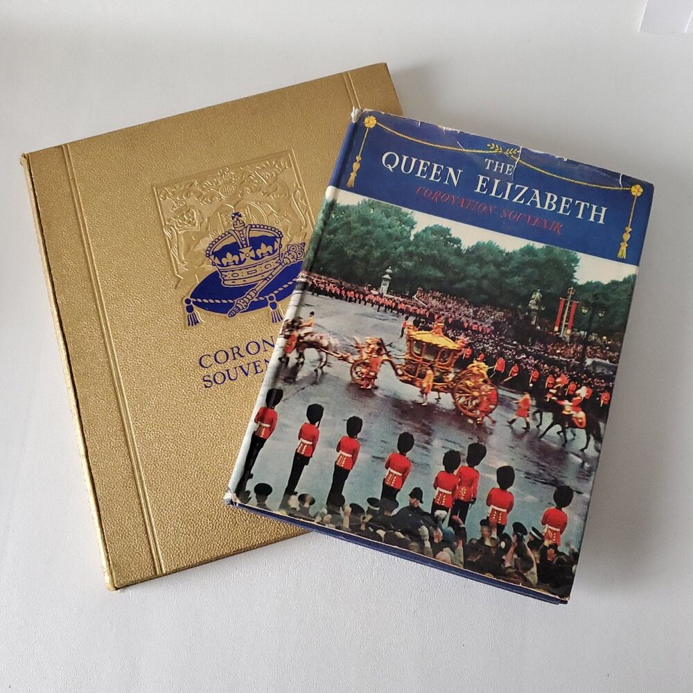 British Royal Coronation Memorabilia Books– British Monarchy Keepsakes